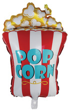 Popcorn folieballon 1 stk. B38 x H55 cm